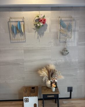 #026ピンクのハーフリース