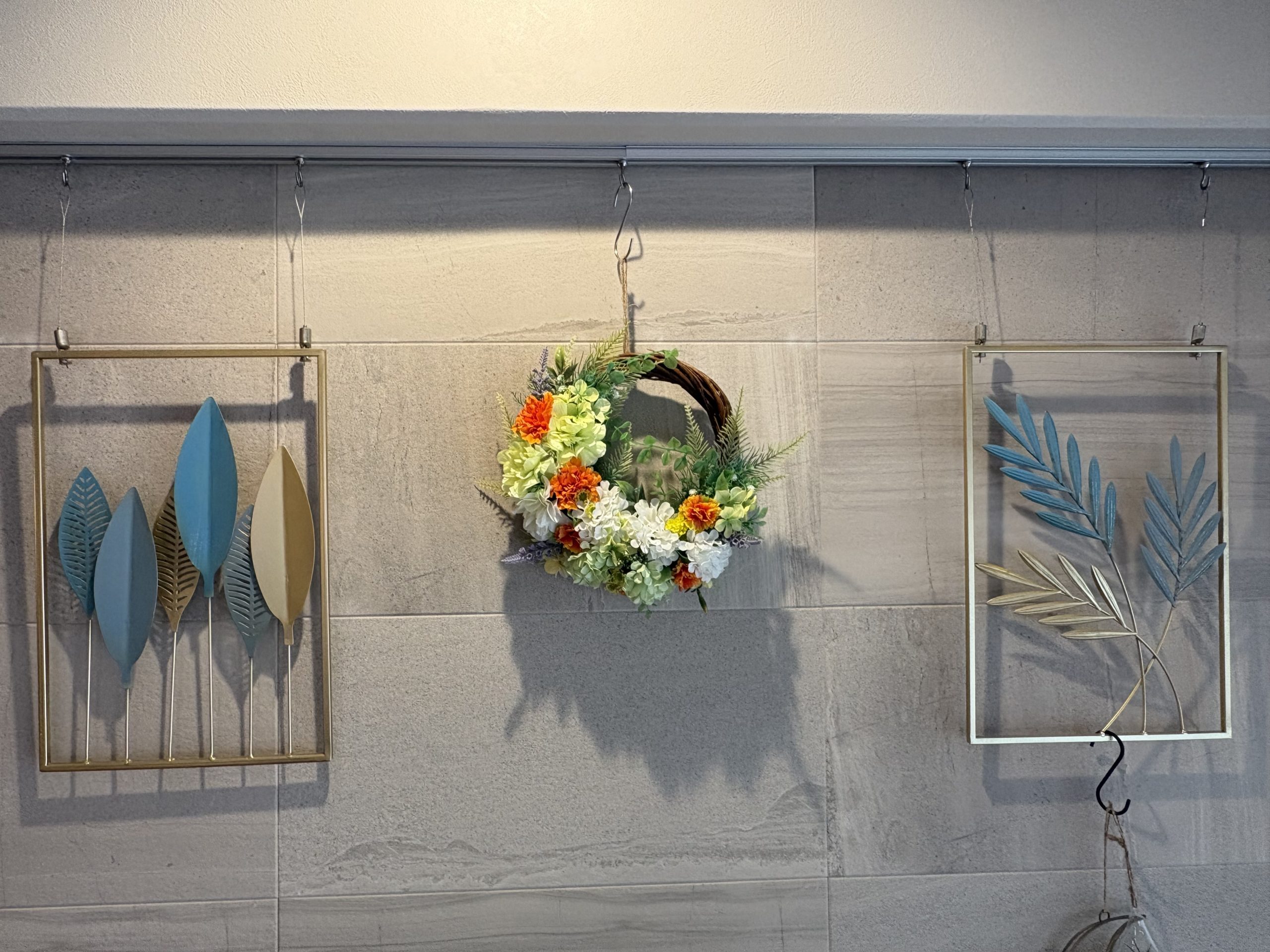 #014ナチュラルアレンジメントリース - 画像 (3)