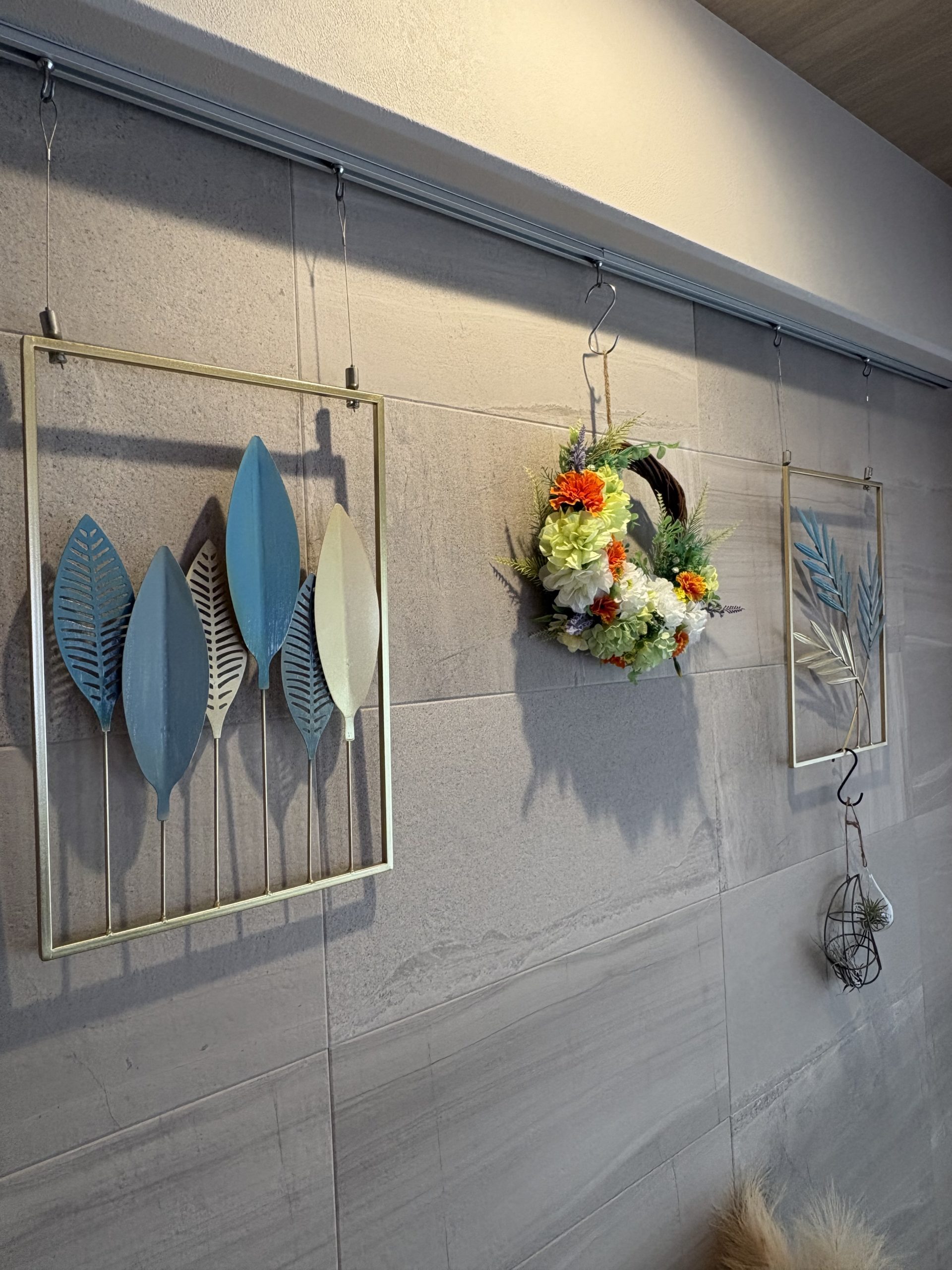 #014ナチュラルアレンジメントリース - 画像 (4)