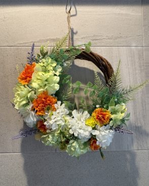 #014ナチュラルアレンジメントリース