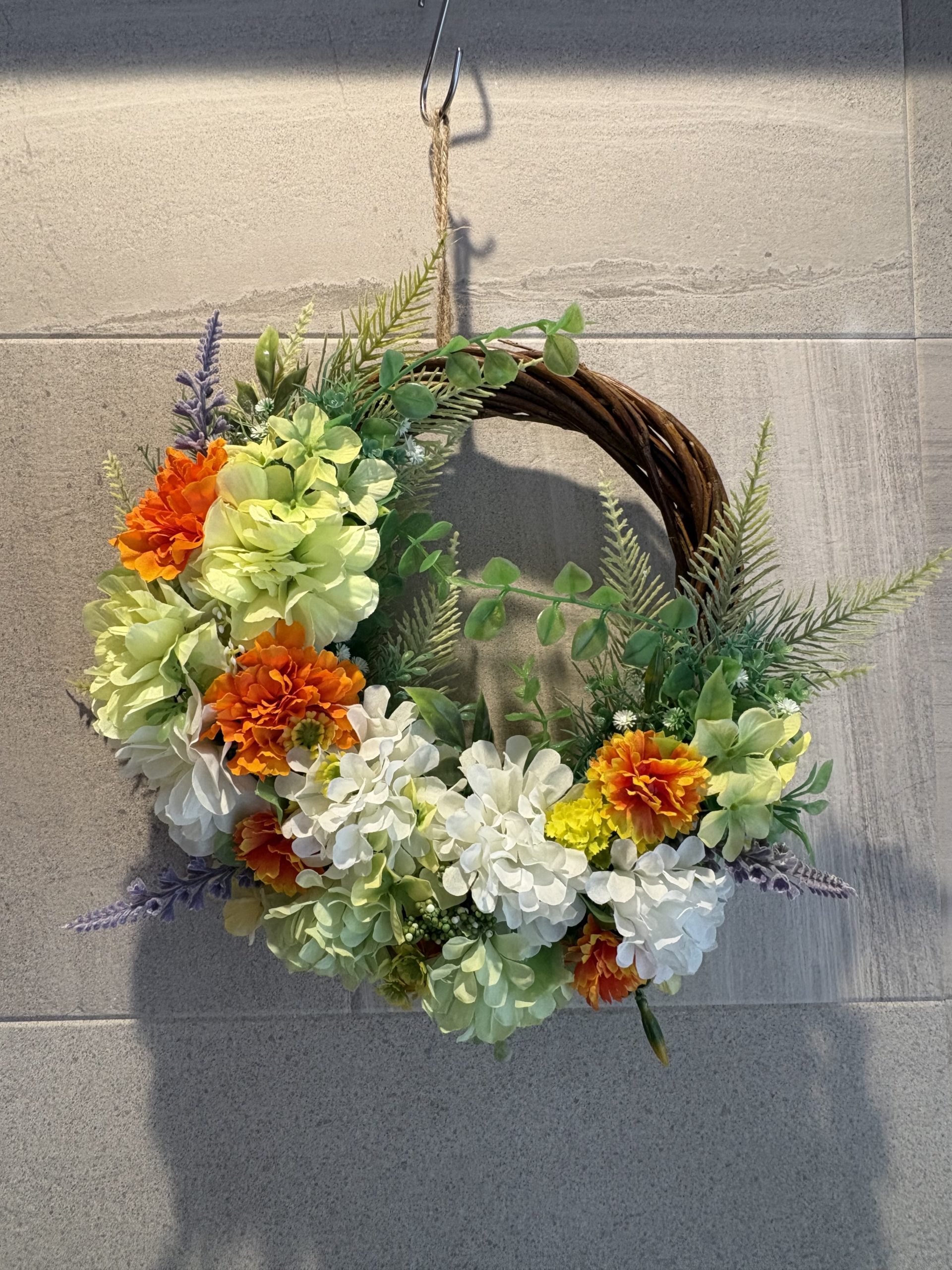 #014ナチュラルアレンジメントリース