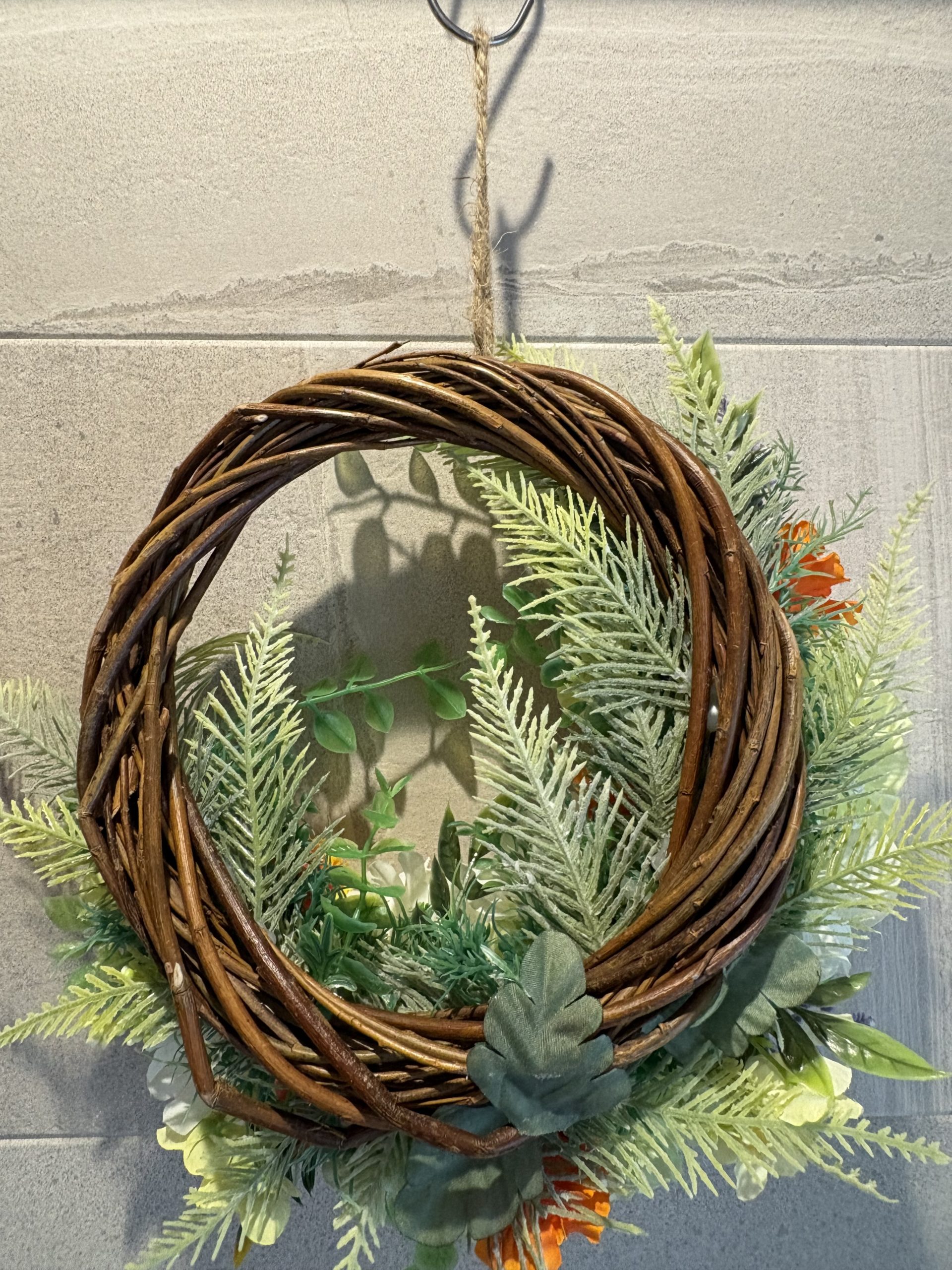 #014ナチュラルアレンジメントリース - 画像 (7)