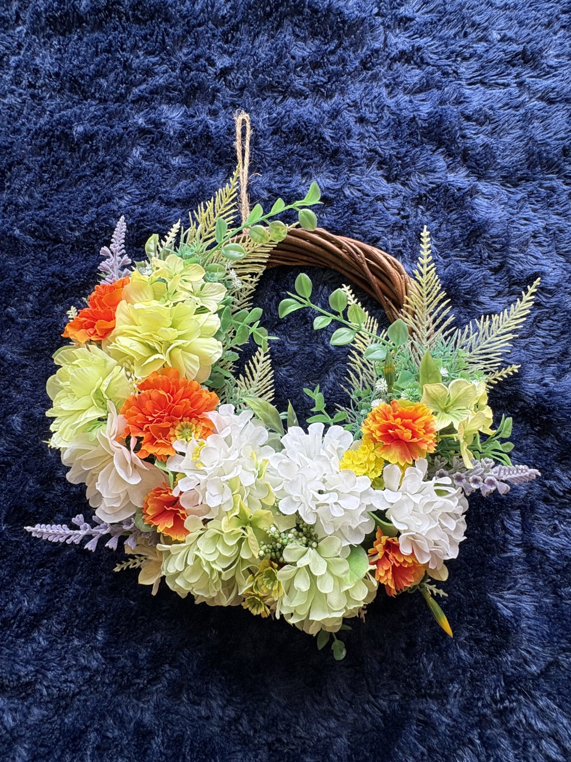 #014ナチュラルアレンジメントリース - 画像 (12)